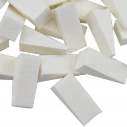 Gąbka gąbki do ombre Nail World biała opakowanie 10 sztuk