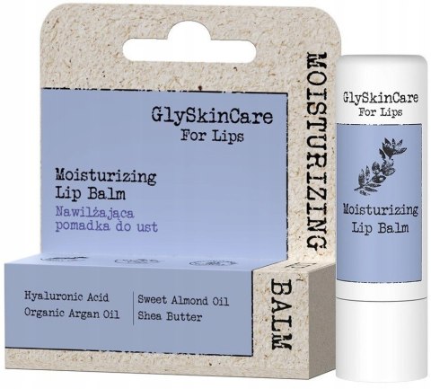 GlySkinCare nawilżająca pomadka do ust z olejem arganowym, 4,9 g