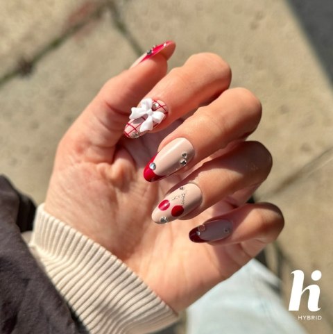 HI HYBRID OZDOBA 3D NA PAZNOKCIE #900 BOW-TIFUL