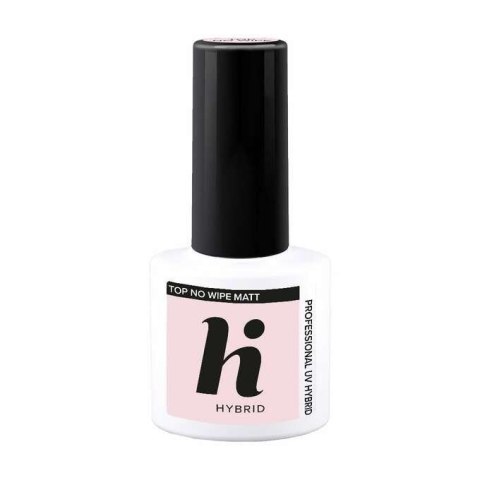 HI HYBRID Top na hybrydę bez przemywania top no wipe MATOWY 5 ml