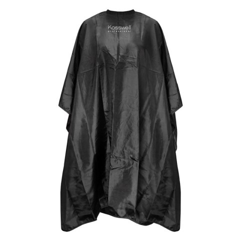 KOSSWELL Peleryna fryzjerska czarna rozmiar uniwersalny