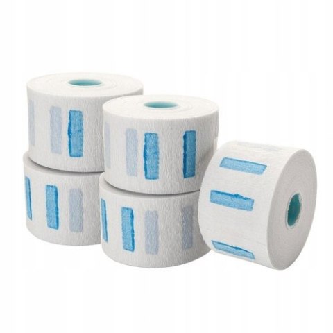 Kołnierze fryzjerskie w rolce 5x100 sztuk białe papierowe