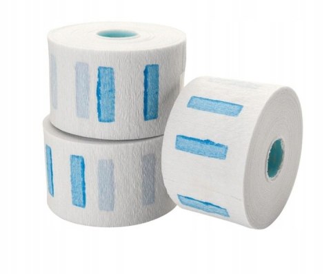 Kołnierze fryzjerskie w rolce 5x100 sztuk białe papierowe