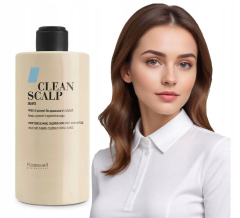 Kosswell szampon Clean SCALP przeciwłupieżowy oczyszczający 500 ml