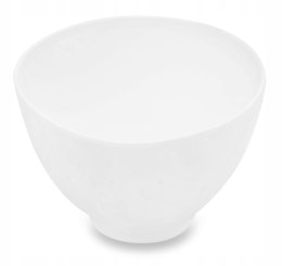 MISECZKA SILIKONOWA DO FARB, MASEK, PAST, ALG, BIAŁA, ŚREDNICA 10 CM