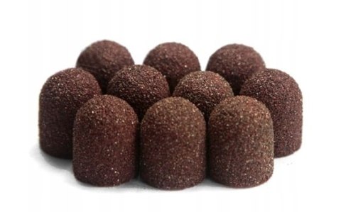 NAKŁADKI ŚCIERNE KAPTURKI DO PEDICURE 16 MM GRADACJA 80, OPAKOWANIE 10 SZT