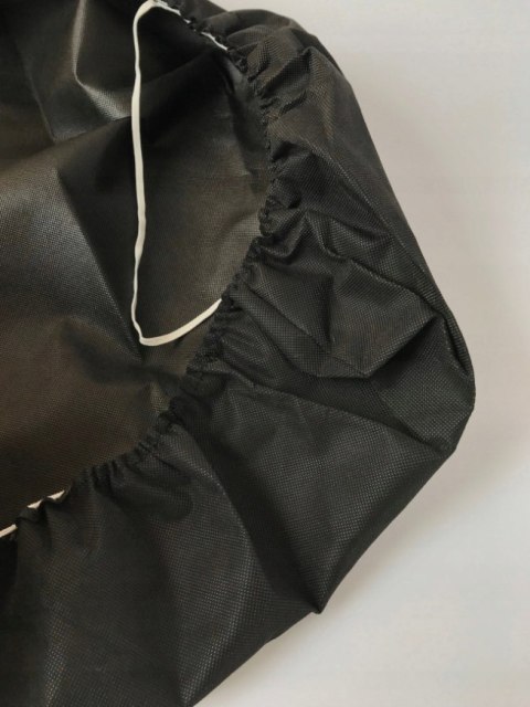 PODKŁAD PRZEŚCIERADŁO FIZELINOWE JEDNORAZ. Z GUMKĄ 100CMX200CM CZARNE 10SZT