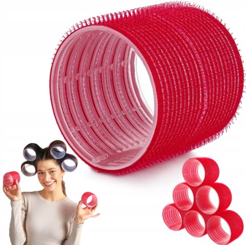 PONIKS WAŁKI DO WŁOSÓW NA RZEPY 70MM 6SZT CW164