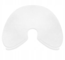 Peleryna fryzjerska jednorazowa włókninowa 20 szt makijaż modelowanie biała