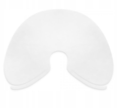 Peleryna fryzjerska jednorazowa włókninowa 20 szt makijaż modelowanie biała