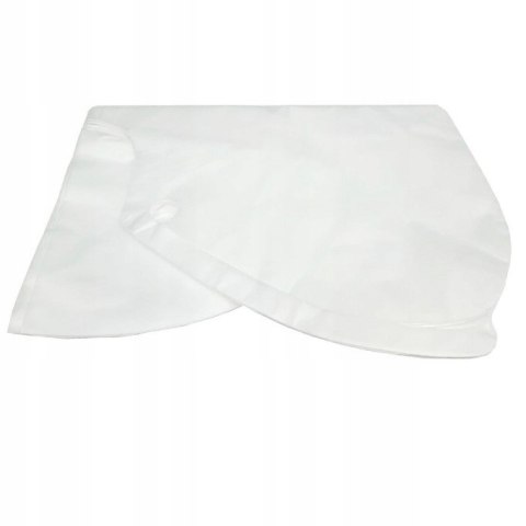 Peleryna fryzjerska jednorazowa włókninowa 20 szt makijaż modelowanie biała