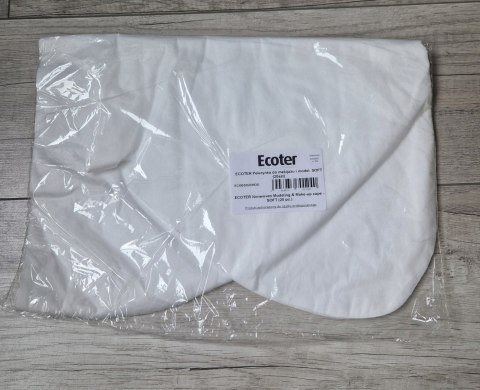 Peleryna fryzjerska jednorazowa włókninowa 20 szt makijaż modelowanie biała