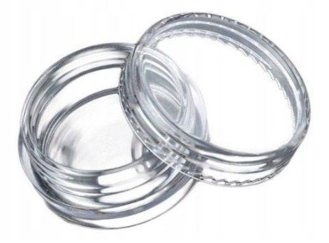 Pojemnik słoik na ozdoby bezbarwny zestaw 12 sztuk