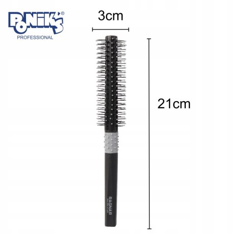 QUIFF ROLLER MĘSKA SZCZOTKA DO MODELOWANIA WŁOSÓW OKRĄGŁA BLACKOMB FDS019