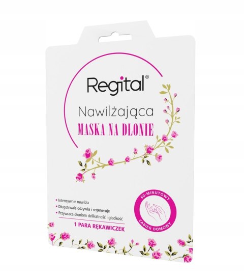 REGITAL Rękawiczki nawilżające na dłonie 1 PARA