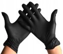RĘKAWICZKI NITRYLOWE CZARNE ABENA 100 SZT ROZMIAR M