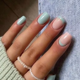 SEMILAC Acrylgel Nail Form 120szt SQUARE Górne Formy Do Przedłużania