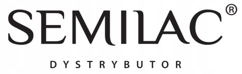 SEMILAC Fartuszek ochronny czarny z białym logo 1szt