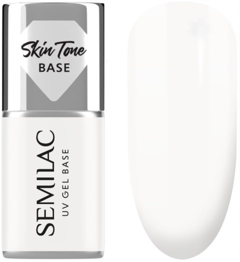 SEMILAC LAKIER HYBRYDOWY BAZA COVER DO PAZNOKCI COCONUT CREAM 7ml