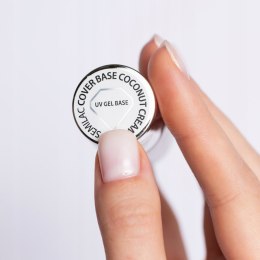 SEMILAC LAKIER HYBRYDOWY BAZA COVER DO PAZNOKCI COCONUT CREAM 7ml