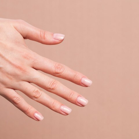 SEMILAC LAKIER HYBRYDOWY BAZA COVER DO PAZNOKCI GLITTER PEACH 7ml