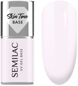 SEMILAC LAKIER HYBRYDOWY BAZA COVER DO PAZNOKCI MILKY PINK 7ml