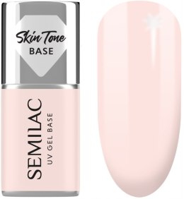 SEMILAC LAKIER HYBRYDOWY BAZA COVER DO PAZNOKCI ROSE BEIGE 7ml