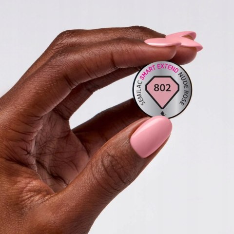 SEMILAC LAKIER HYBRYDOWY SMART EXTEND 802 NATURAL ROSE 7ml