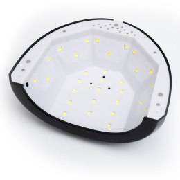 SEMILAC LAMPA UV LED DO PAZNOKCI MANICURE PEDICURE HYBRYDY ALL BLACK 24W/48