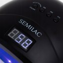 SEMILAC LAMPA UV LED DO PAZNOKCI MANICURE PEDICURE HYBRYDY ALL BLACK 24W/48