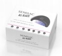 SEMILAC LAMPA UV LED DO PAZNOKCI MANICURE PEDICURE HYBRYDY ALL BLACK 24W/48