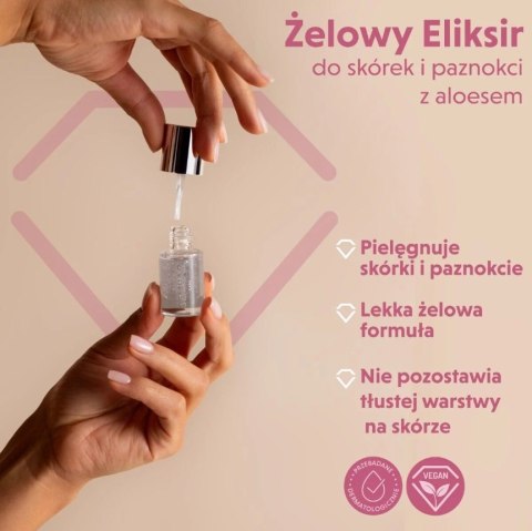 SEMILAC REGENRUJĄCY ŻELOWY ELIKSIR DO PAZNOKCI I SKÓREK Z ALOESEM 7ml