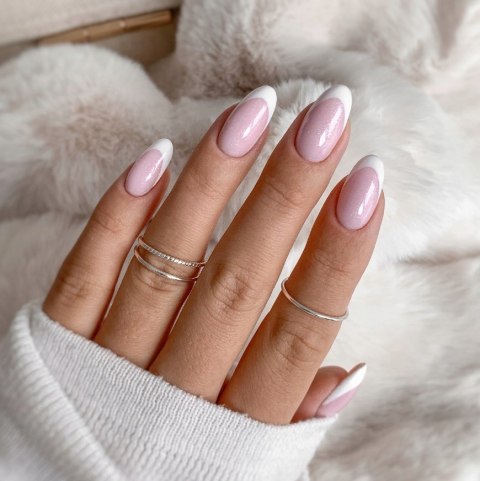 SEMILAC Smart Extend Lakier hybrydowy Glitter Delicate Pink 806