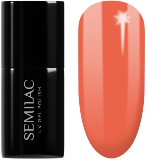SEMILAC UV Lakier Hybrydowy MARGARET 934 Bittersweet Orange 7 ml