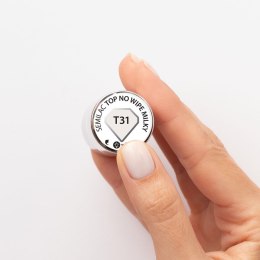 SEMILAC UV Top do Lakierów Hybrydowych MARGARET T31 No Wipe Milky 7 ml
