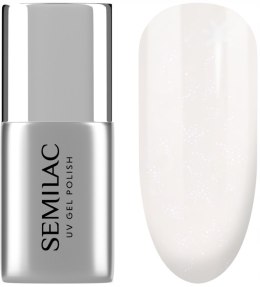 SEMILAC UV Top do Lakierów Hybrydowych MARGARET T32 No Wipe Milky Dust 7 ml