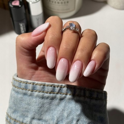 SEMILAC UV Top do Lakierów Hybrydowych MARGARET T32 No Wipe Milky Dust 7 ml