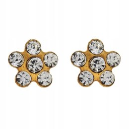 STUDEX KOLCZYKI SYSTEM 75, STOKROTKA BRYLANTY 7511-6004, 1 PARA