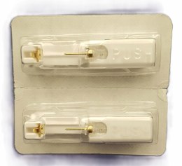 STUDEX System 75 Kolczyki złote oprawa pełna brylant 3mm, 1 para 7511-0204