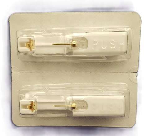 STUDEX System 75 Kolczyki złote oprawa pełna brylant 3mm, 1 para 7511-0204