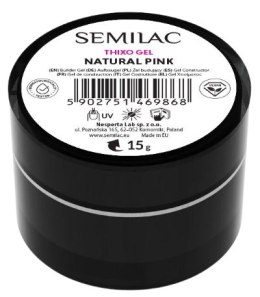 Semilac Żel Budujący Thixo Gel Natural Pink 15 g