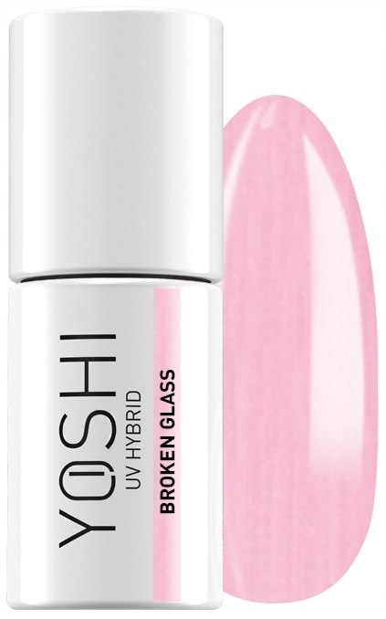 YOSHI Lakier Hybrydowy Broken Glass 813 Kolekcja Divorce 6ml