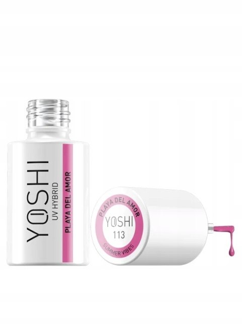 YOSHI Lakier hybrydowy Playa Del Amor 113 Kolekcja Summer Vibes 6ml