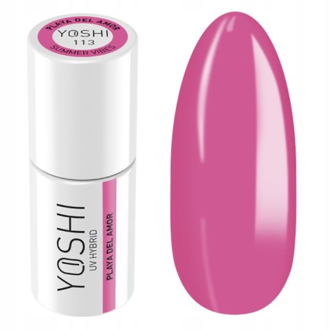 YOSHI Lakier hybrydowy Playa Del Amor 113 Kolekcja Summer Vibes 6ml