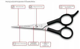 3 Claveles Nożyczki do strzyżenia 5