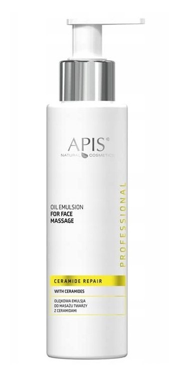 APIS CERAMIDE REPAIR Olejkowa emulsja do masażu twarzy z ceramidami 150 ml