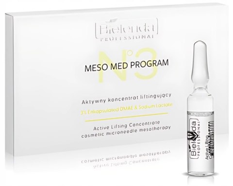 BIELENDA Aktywny Koncentrat Liftingujący Z 3% Enkapsułkowanym DMAE 1x3ml