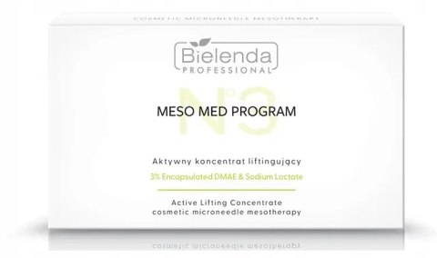BIELENDA Aktywny Koncentrat Liftingujący Z 3% Enkapsułkowanym DMAE 1x3ml