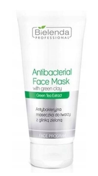 BIELENDA Antybakteryjna maseczka do twarzy z glinką zieloną 150g