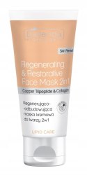 BIELENDA Maska kremowa do twarzy 2w1 regeneracja-odbudowa LIPID CARE 150 ml